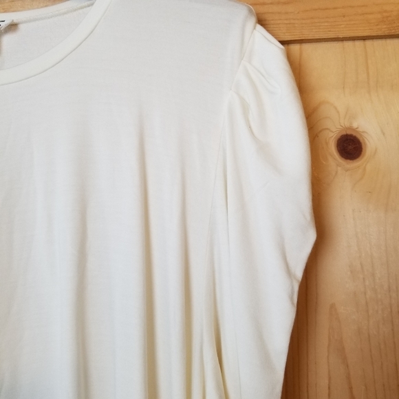 Caralyn Mirand The Drop Ivory Puff Long Sleeve Top NWT - Picture 7 of 13